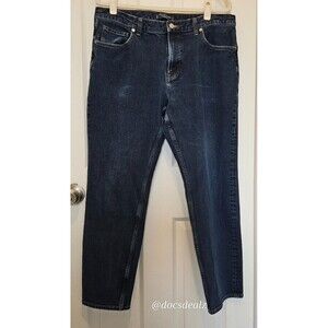 Everlane Uniform The Slim Jean  Blue Stretch Denim Men's 38 X 32